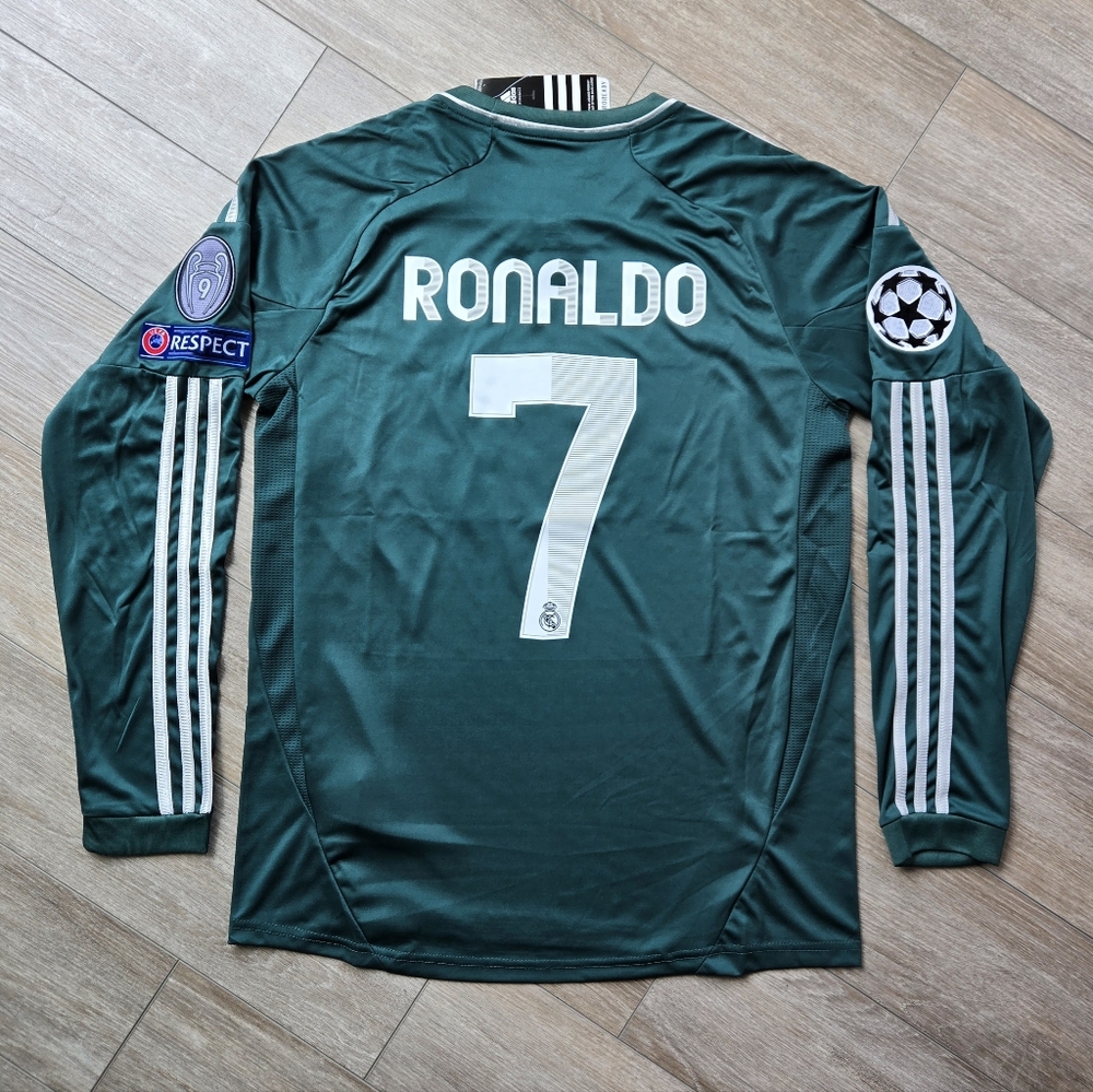 Jersey Version Retro Team Real Madrid Ronaldo # 7
